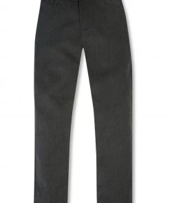 M&Co Boys Back To School Grey Flat Front Trousers