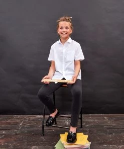 M&Co Girls Back To School Black Trousers