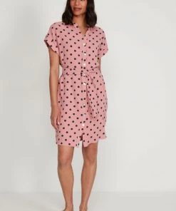 M&Co Pink Spot Shirt Dress -M&Co Sales Shop unnamed file 577 scaled