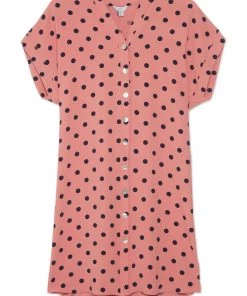 M&Co Pink Spot Shirt Dress -M&Co Sales Shop unnamed file 578 scaled
