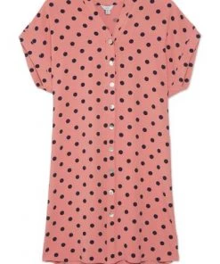 M&Co Pink Spot Shirt Dress -M&Co Sales Shop unnamed file 579