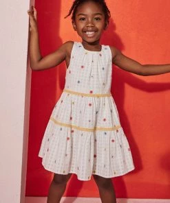 M&Co White Floral Dress