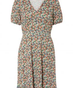 M&Co Orange Petite Ditsy Floral Dress -M&Co Sales Shop unnamed file 608 scaled
