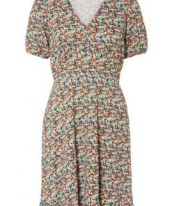 M&Co Orange Petite Ditsy Floral Dress -M&Co Sales Shop unnamed file 609