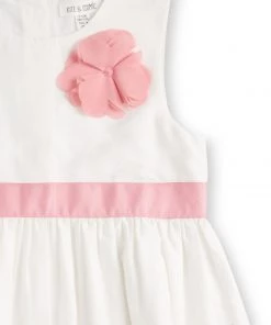 M&Co Cream K&C Border Print Dress -M&Co Sales Shop unnamed file 626 scaled