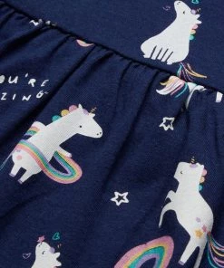 M&Co Blue Unicorn Print Dress -M&Co Sales Shop unnamed file 641 scaled