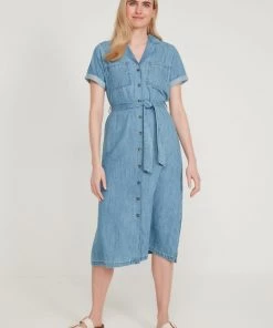 M&Co Blue Denim Midi Dress -M&Co Sales Shop unnamed file 645 scaled