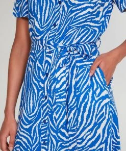 M&Co Petite Blue Zebra Shirt Dress -M&Co Sales Shop unnamed file 666 scaled