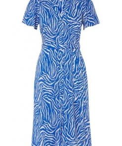 M&Co Petite Blue Zebra Shirt Dress -M&Co Sales Shop unnamed file 668