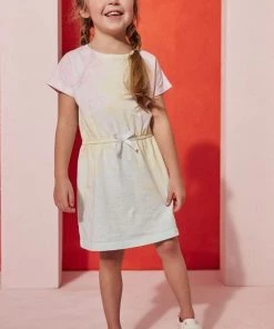 M&Co Pink Tie Dye Dress