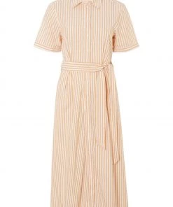 M&Co Yellow Stripe Midi Shirt Dress -M&Co Sales Shop unnamed file 725 scaled