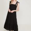 M&Co Black Cheesecloth Tiered Midi Dress -M&Co Sales Shop unnamed file 738 scaled