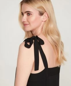 M&Co Black Cheesecloth Tiered Midi Dress -M&Co Sales Shop unnamed file 741 scaled