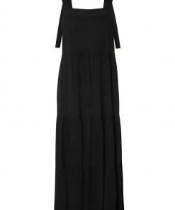 M&Co Black Cheesecloth Tiered Midi Dress -M&Co Sales Shop unnamed file 742 scaled