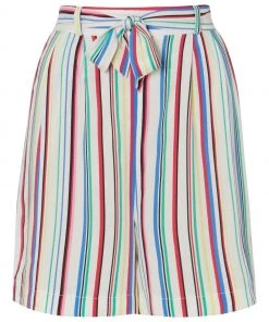 M&Co White Bright Stripe Shorts -M&Co Sales Shop unnamed file 773 scaled