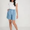 M&Co Blue Tencel Denim Shorts -M&Co Sales Shop unnamed file 795 scaled