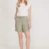 M&Co Green Linen Shorts -M&Co Sales Shop unnamed file 805 scaled