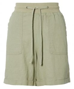 M&Co Green Linen Shorts -M&Co Sales Shop unnamed file 809 scaled