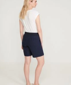 M&Co Blue Linen Shorts -M&Co Sales Shop unnamed file 813 scaled