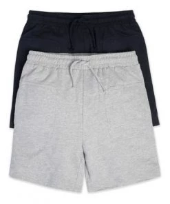 M&Co Blue Cotton 2 Pack Shorts -M&Co Sales Shop unnamed file 843