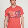 M&Co Red Graphic T-Shirt