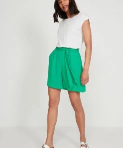 M&Co Green Tailored Shorts