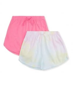 M&Co Blue Pink Shorts 2 Pack