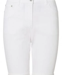 M&Co White Mid Length Denim Shorts -M&Co Sales Shop unnamed file 896 scaled