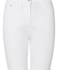 M&Co White Mid Length Denim Shorts -M&Co Sales Shop unnamed file 898