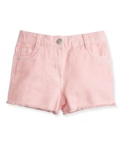 M&Co Pink Denim Pastel Shorts