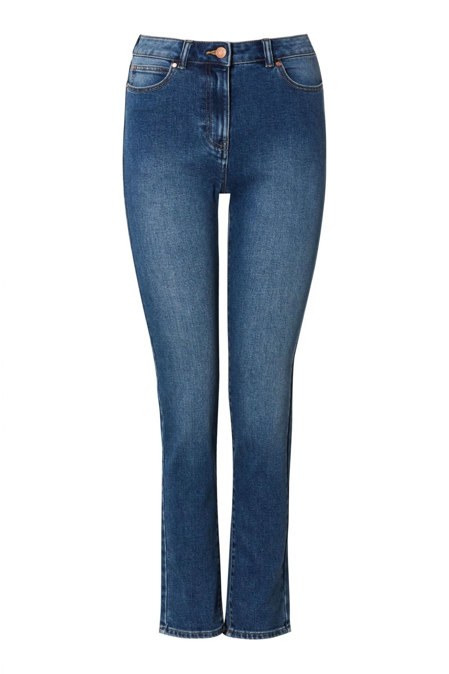 M&Co Blue Supersoft Slim Fit Jeans 6 M&Co Blue Supersoft Slim Fit Jeans - Image 4