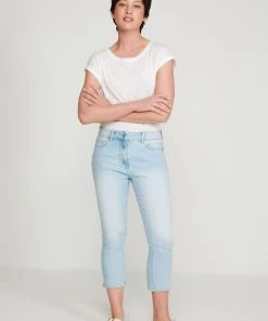 M&Co Blue Petite Supersoft Slim Cropped Jeans 10 M&Co Blue Petite Supersoft Slim Cropped Jeans -M&Co Sales Shop unnamed file 934 scaled