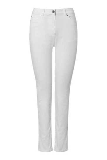 M&Co White Supersoft Slim Leg Jeans 8 M&Co White Supersoft Slim Leg Jeans - Image 6