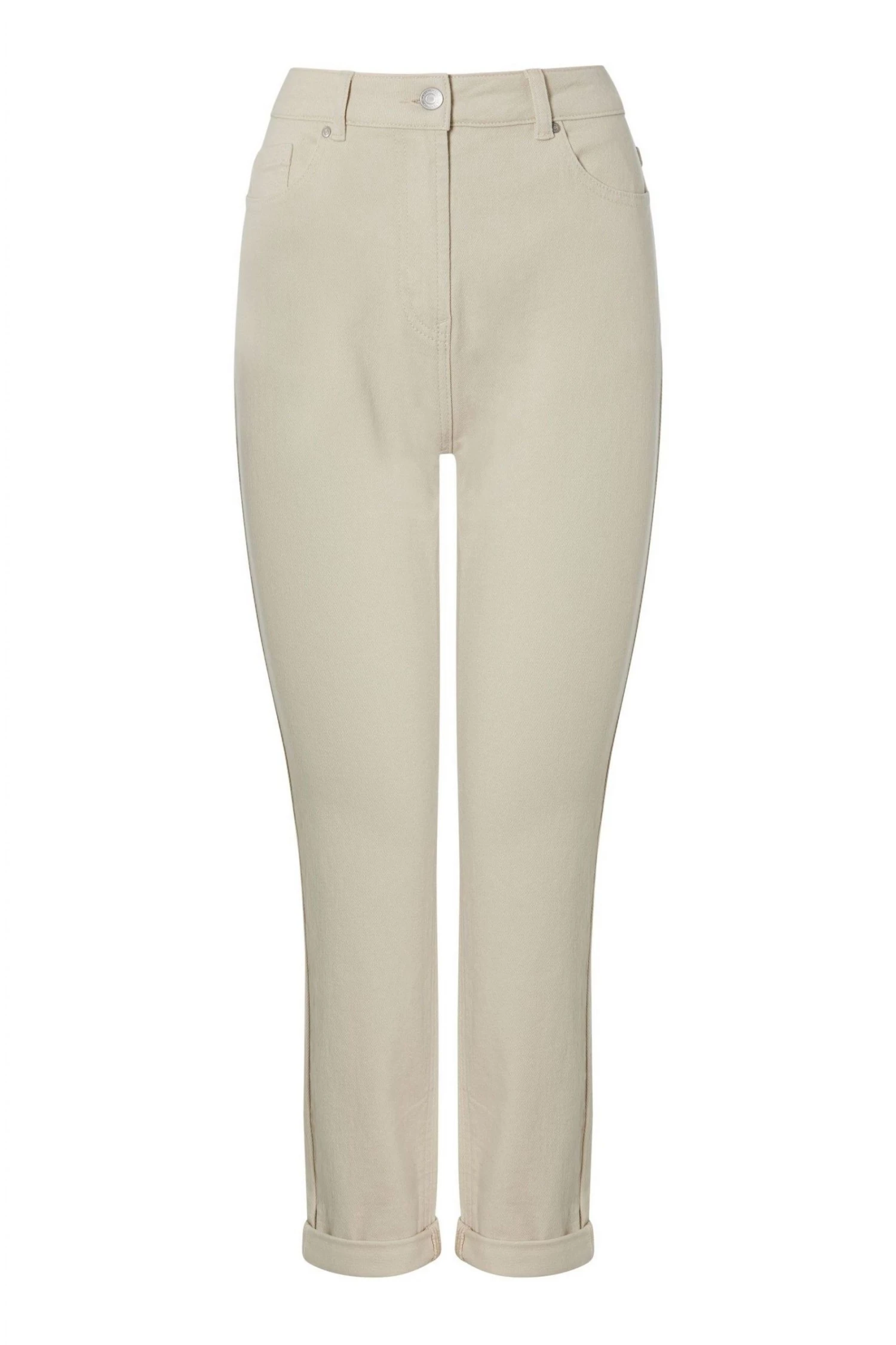 M&Co Cream Mom Jeans 8 M&Co Cream Mom Jeans - Image 6