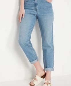 M&Co Blue Authentic Mom Jeans -M&Co Sales Shop unnamed file 984