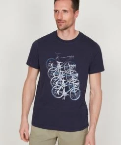 M&Co Blue Ombre Bike Graphic T-Shirt -M&Co Sales Shop unnamed file 99